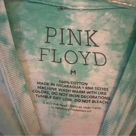 Urban Outfitters Pink Floyd Wish You Were Here Tie-Die T-Shirt - Men’s Medium - Picture 2 of 4